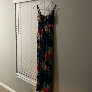 Tropical dress. Tank top style size small